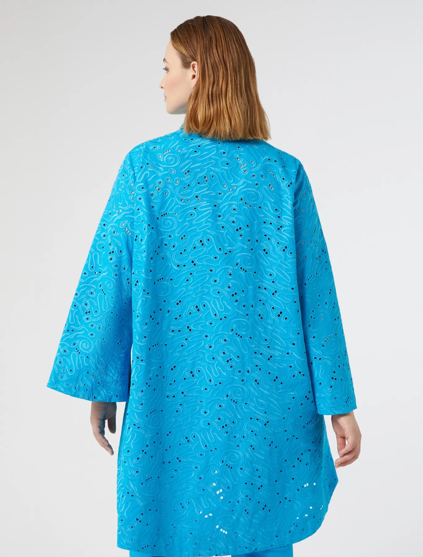 Marina Rinaldi Camicie & Bluse | Camicie & Bluse*Camicia in popeline sangallo TURCHESE