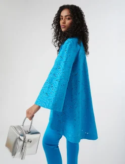 Marina Rinaldi Camicie & Bluse | Camicie & Bluse*Camicia in popeline sangallo TURCHESE