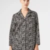 Marina Rinaldi Camicie & Bluse | Camicie & Bluse*Camicia in popeline stampato NERO