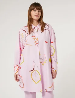 Marina Rinaldi Camicie & Bluse | Camicie & Bluse*Camicia in popeline stampato ROSA