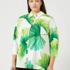 Marina Rinaldi Camicie & Bluse | Camicie & Bluse*Camicia in popeline stampato BIANCO