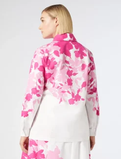 Marina Rinaldi Camicie & Bluse | Camicie & Bluse*Camicia in popeline stampato BIANCOOTTICO
