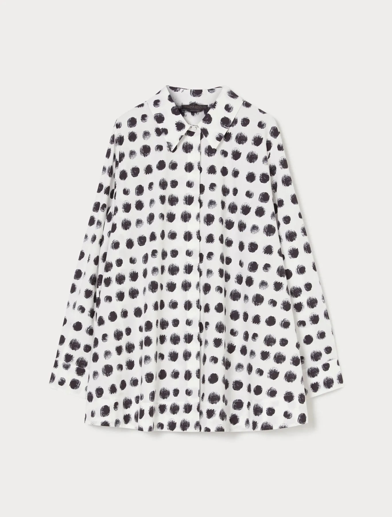 Marina Rinaldi Camicie & Bluse | Camicie & Bluse*Camicia in popeline stampato BIANCOOTTICO