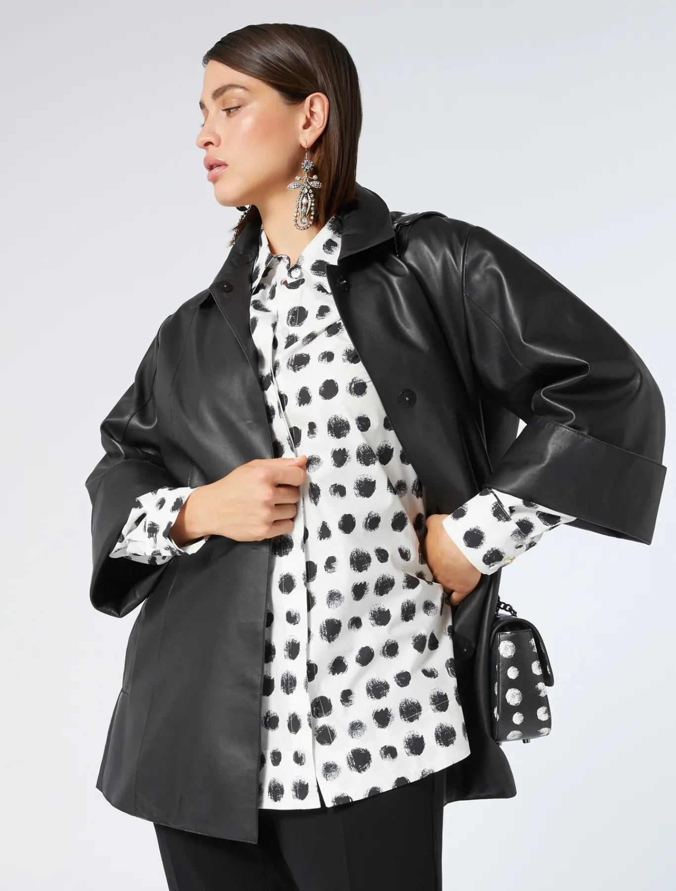 Marina Rinaldi Camicie & Bluse | Camicie & Bluse*Camicia in popeline stampato BIANCOOTTICO