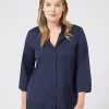Marina Rinaldi Camicie & Bluse | Camicie & Bluse*Camicia in popeline stretch BLUETTE