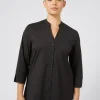 Marina Rinaldi Camicie & Bluse | Camicie & Bluse*Camicia in popeline stretch NERO