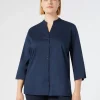 Marina Rinaldi Camicie & Bluse | Camicie & Bluse*Camicia in popeline stretch BLUNOTTE