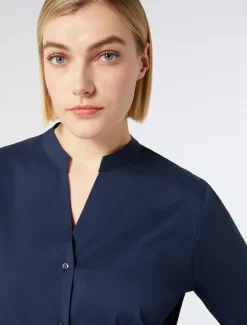 Marina Rinaldi Camicie & Bluse | Camicie & Bluse*Camicia in popeline stretch BLUNOTTE