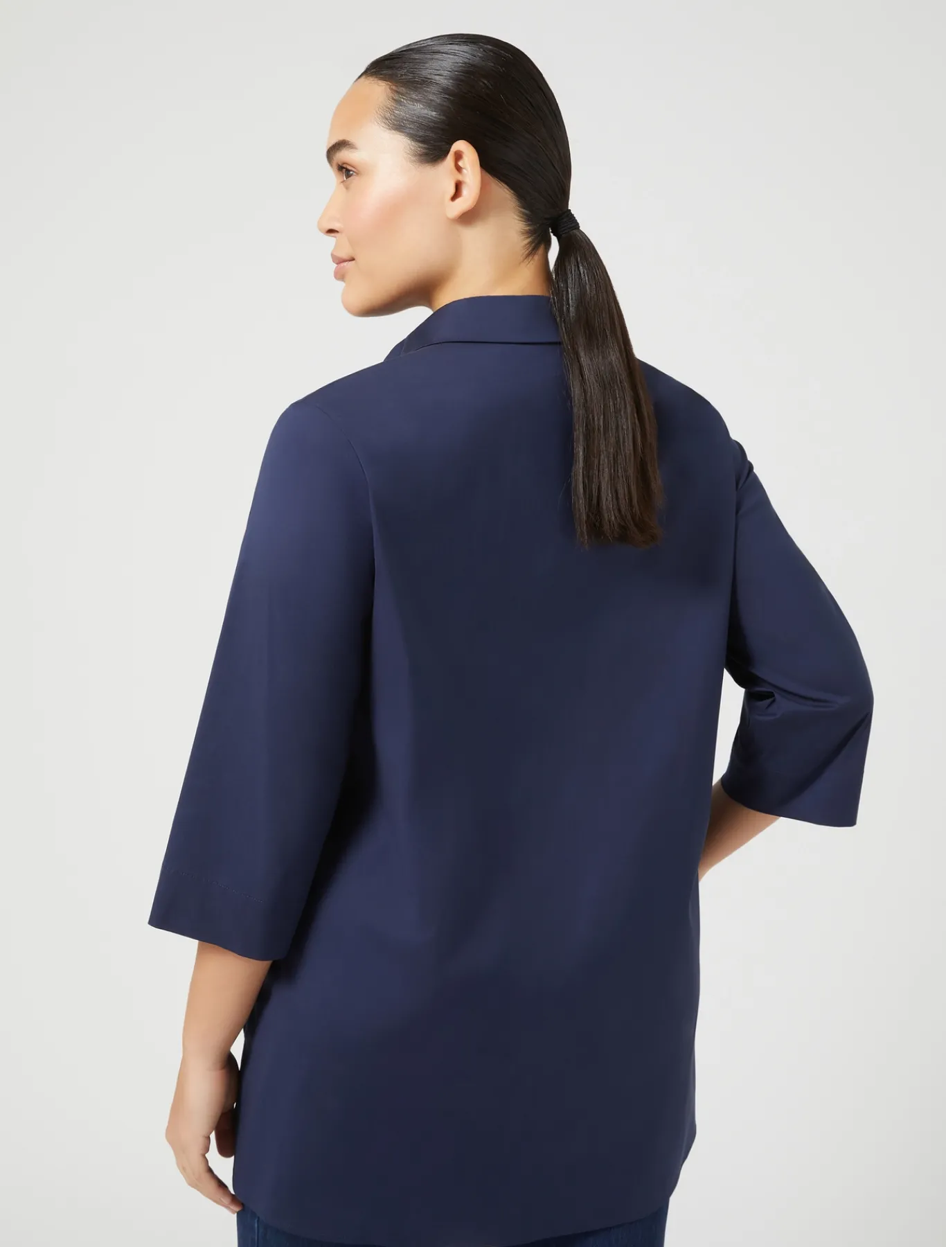 Marina Rinaldi Camicie & Bluse | Camicie & Bluse*Camicia in popeline stretch BLUETTE