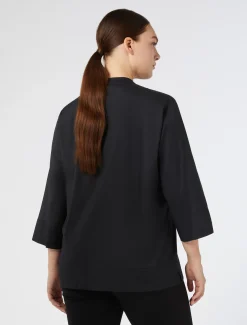 Marina Rinaldi Camicie & Bluse | Camicie & Bluse*Camicia in popeline stretch NERO