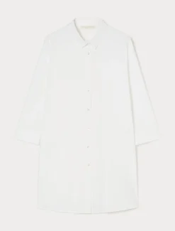 Marina Rinaldi Camicie & Bluse | Camicie & Bluse*Camicia in popeline stretch BIANCOOTTICO
