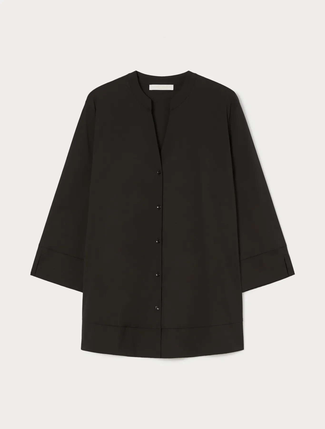 Marina Rinaldi Camicie & Bluse | Camicie & Bluse*Camicia in popeline stretch NERO
