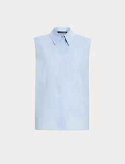 Marina Rinaldi Camicie & Bluse | Camicie & Bluse*Camicia in popeline tinto filo CIELO