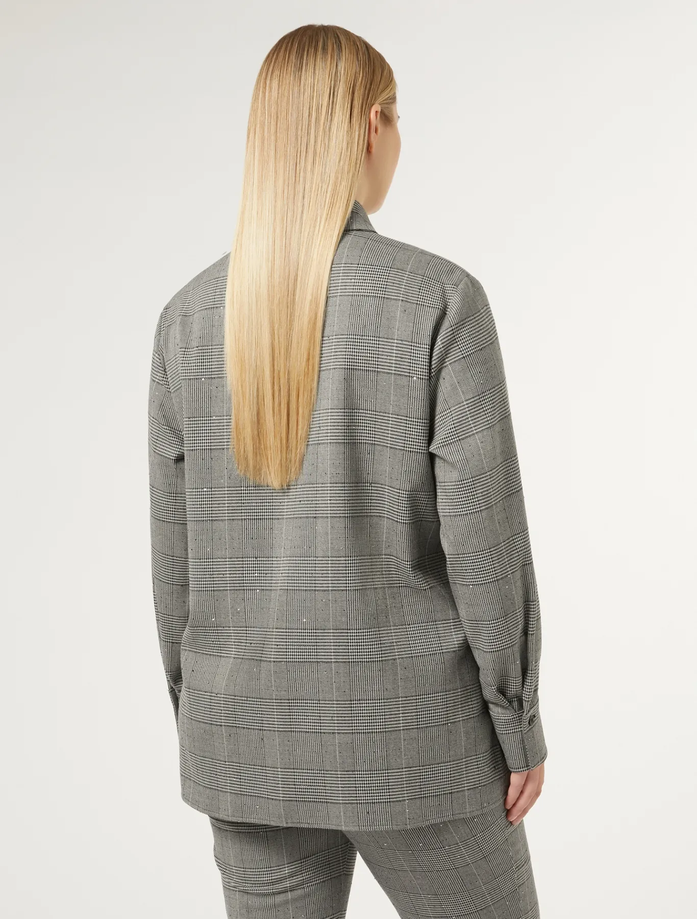 Marina Rinaldi Camicie & Bluse | Camicie & Bluse*Camicia in Principe di Galles NERO