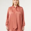 Marina Rinaldi Camicie & Bluse | Camicie & Bluse*Camicia in raso TERRACOTTA