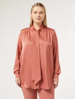 Marina Rinaldi Camicie & Bluse | Camicie & Bluse*Camicia in raso TERRACOTTA