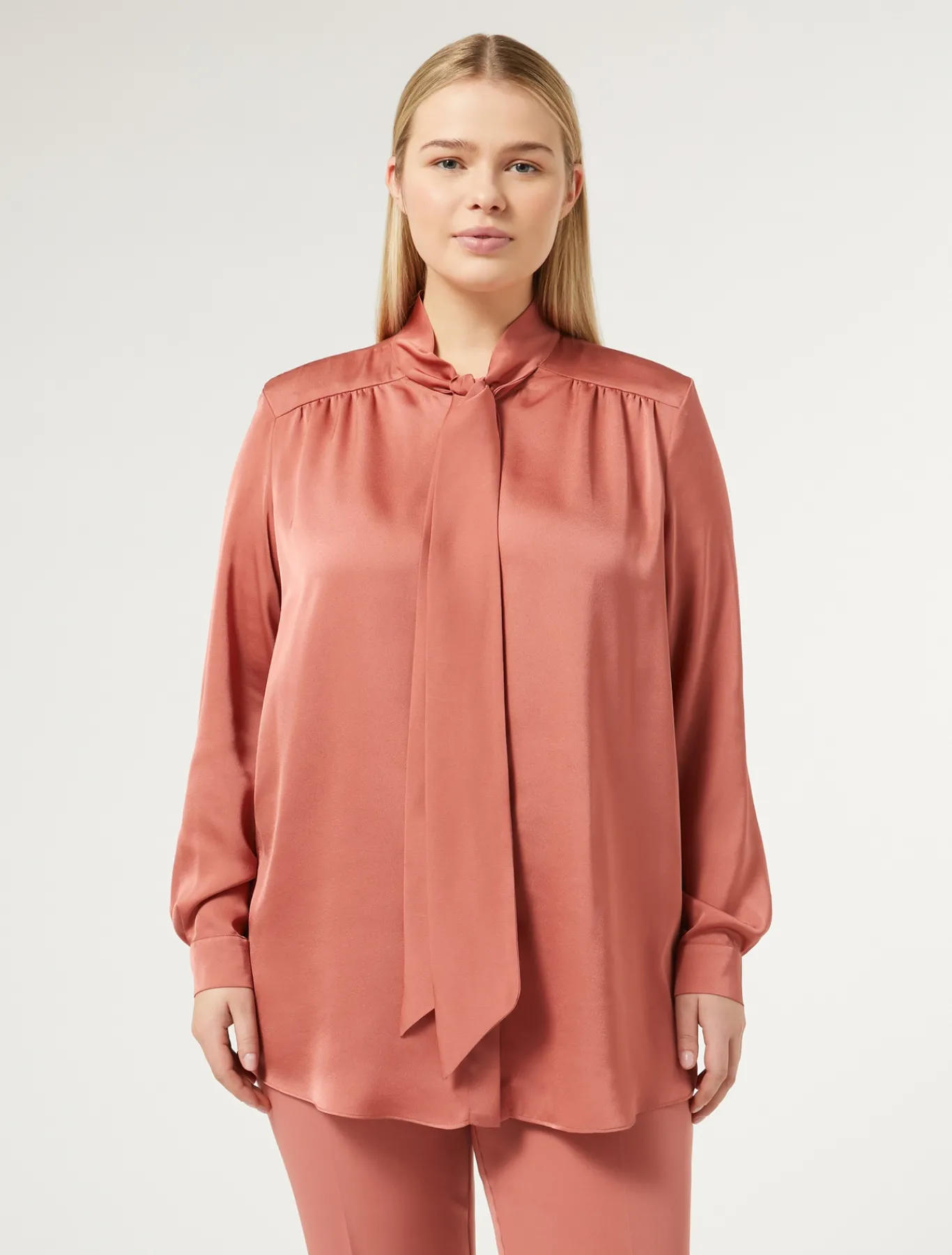 Marina Rinaldi Camicie & Bluse | Camicie & Bluse*Camicia in raso TERRACOTTA