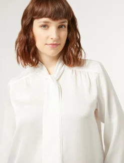 Marina Rinaldi Camicie & Bluse | Camicie & Bluse*Camicia in raso BIANCO