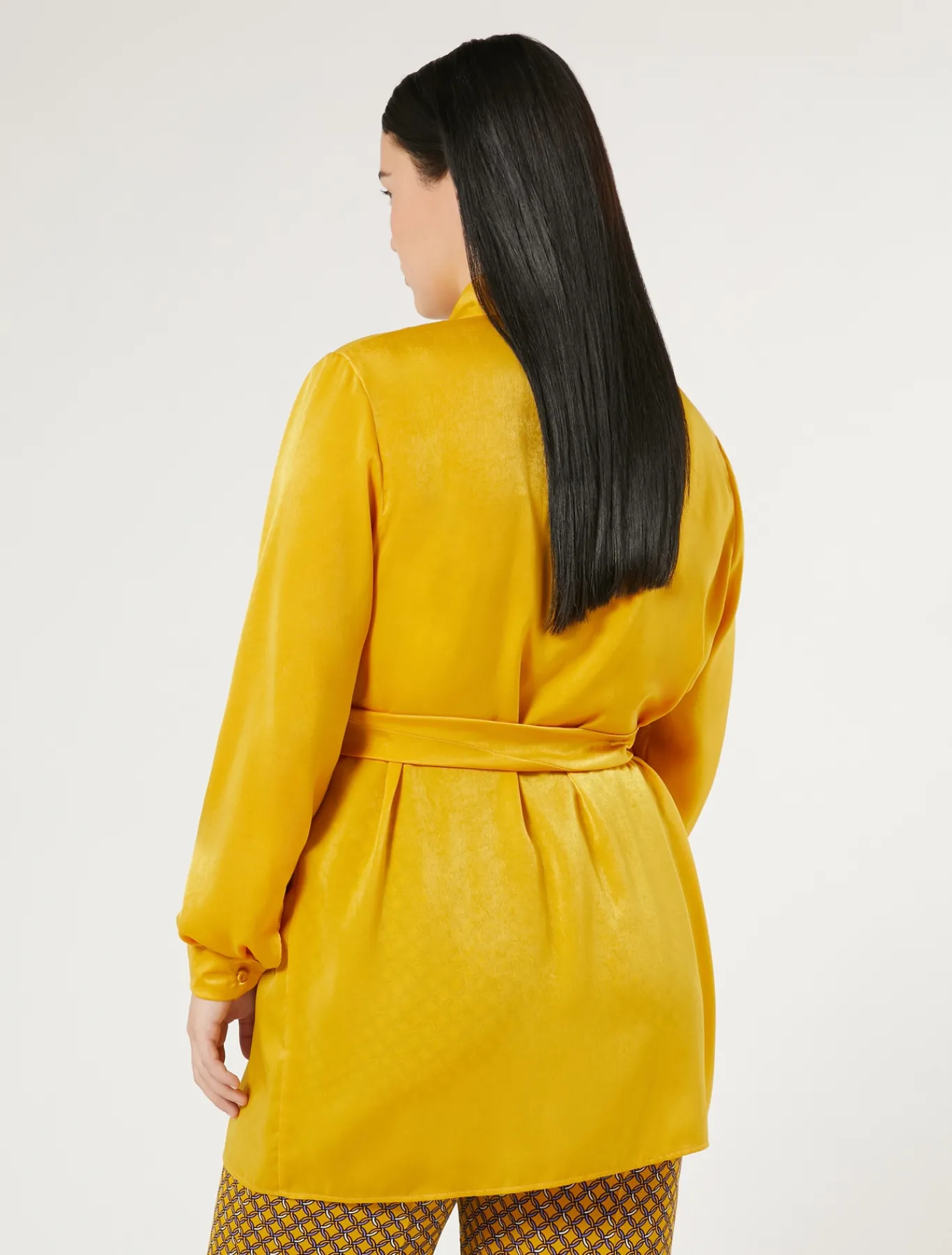Marina Rinaldi Camicie & Bluse | Camicie & Bluse*Camicia in raso SENAPE