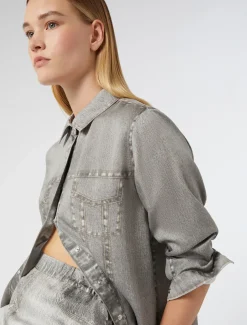 Marina Rinaldi Camicie & Bluse | Camicie & Bluse*Camicia in raso GRIGIOMEDIO
