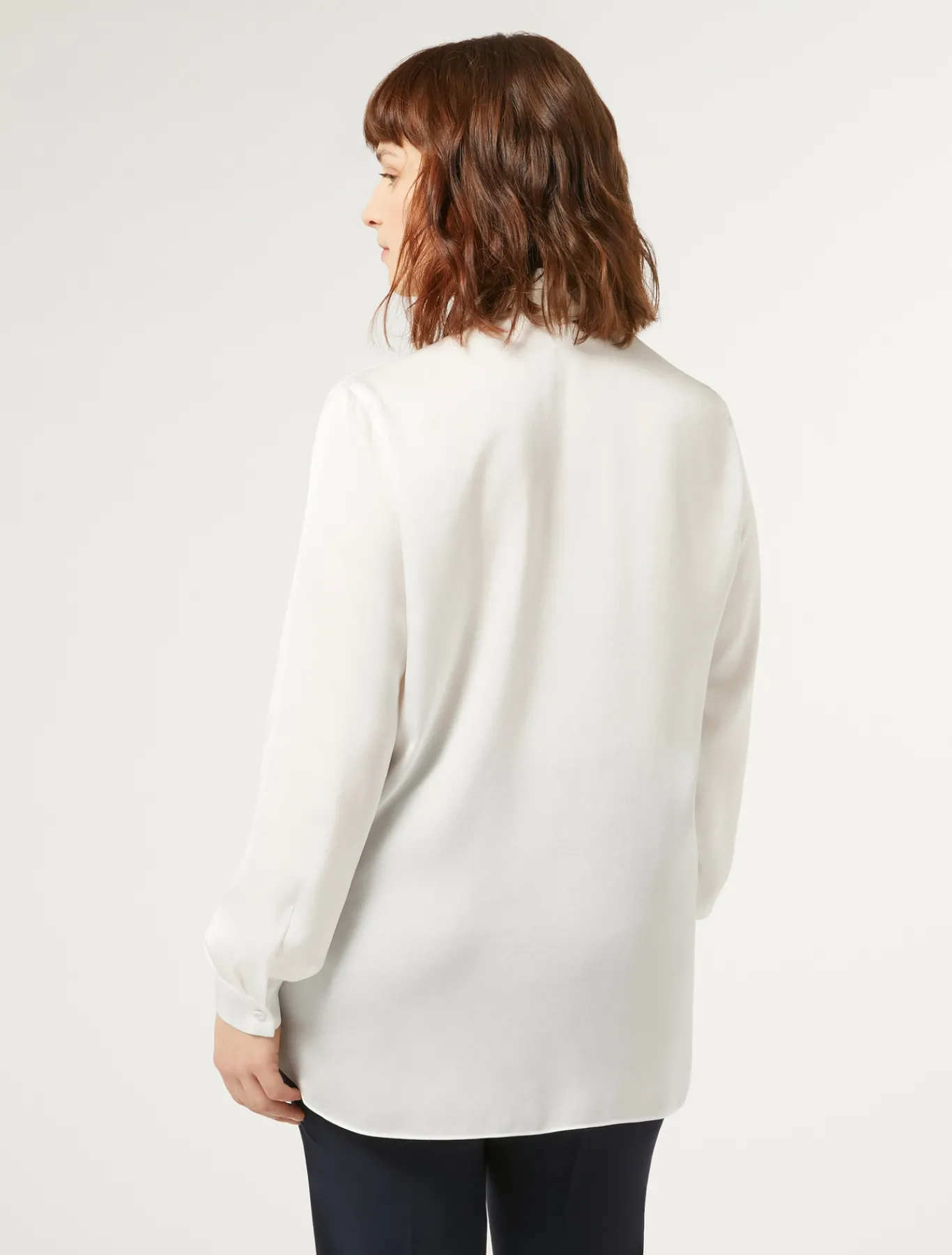 Marina Rinaldi Camicie & Bluse | Camicie & Bluse*Camicia in raso BIANCO