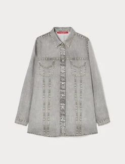 Marina Rinaldi Camicie & Bluse | Camicie & Bluse*Camicia in raso GRIGIOMEDIO