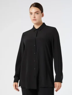 Marina Rinaldi Camicie & Bluse | Camicie & Bluse*Camicia in seta NERO