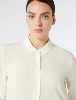 Marina Rinaldi Camicie & Bluse | Camicie & Bluse*Camicia in seta BIANCO