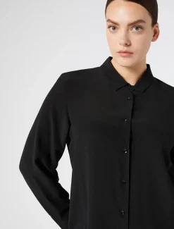 Marina Rinaldi Camicie & Bluse | Camicie & Bluse*Camicia in seta NERO