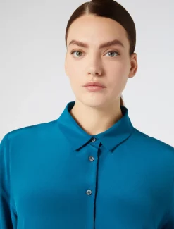 Marina Rinaldi Camicie & Bluse | Camicie & Bluse*Camicia in seta TURCHESE