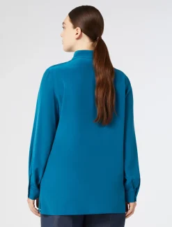 Marina Rinaldi Camicie & Bluse | Camicie & Bluse*Camicia in seta TURCHESE