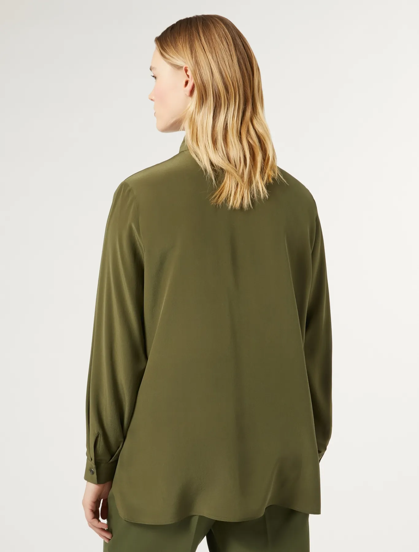 Marina Rinaldi Camicie & Bluse | Camicie & Bluse*Camicia in seta VERDE