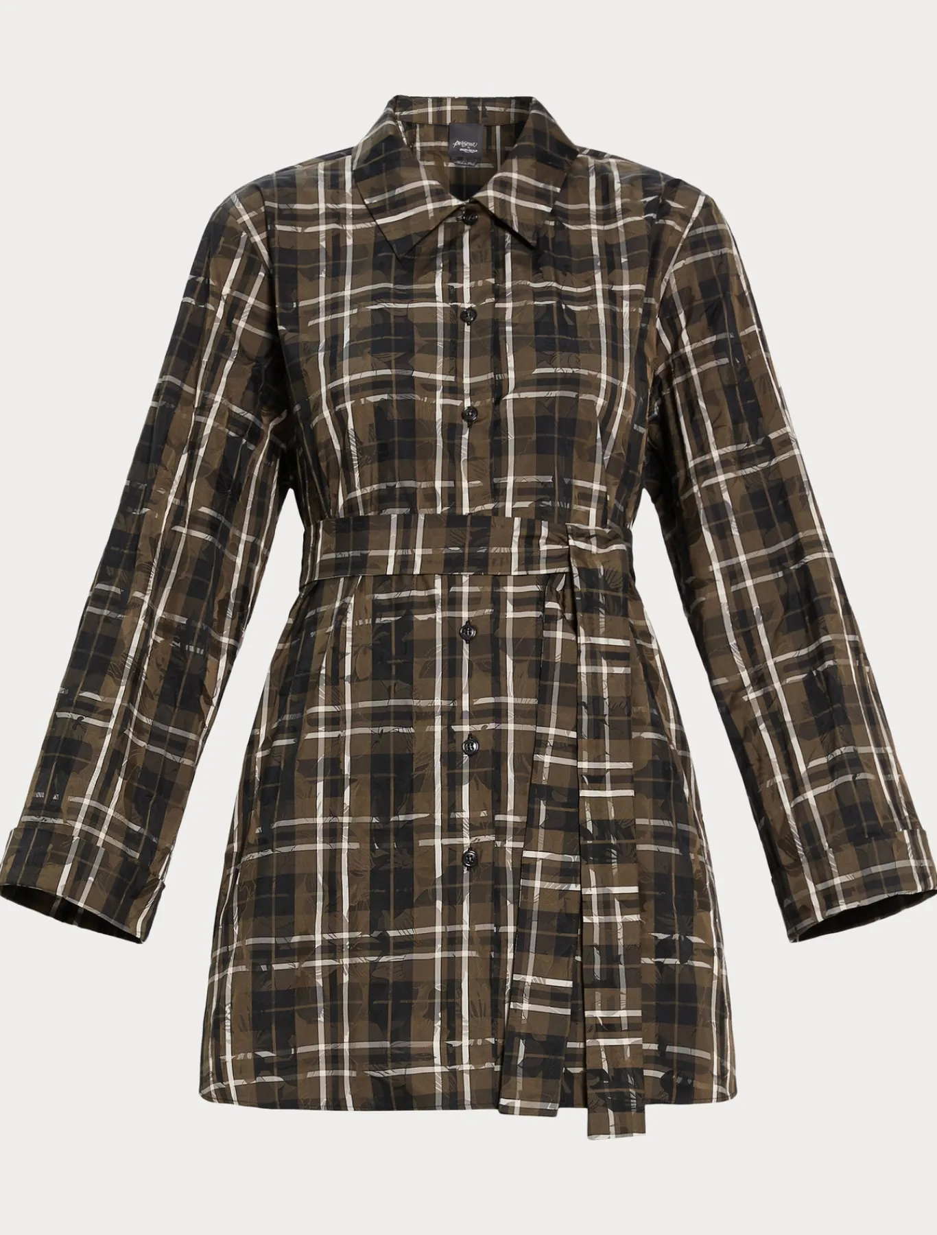 Marina Rinaldi Camicie & Bluse | Camicie & Bluse*Camicia in taffettà jacquard VERDEKAKI