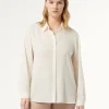 Marina Rinaldi Camicie & Bluse | Camicie & Bluse*Camicia in tessuto tecnico LATTE