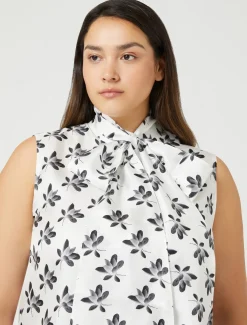 Marina Rinaldi Camicie & Bluse | Camicie & Bluse*Camicia in twill di seta BIANCO