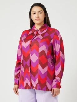 Marina Rinaldi Camicie & Bluse | Camicie & Bluse*Camicia in twill stampato MULTICOLOR