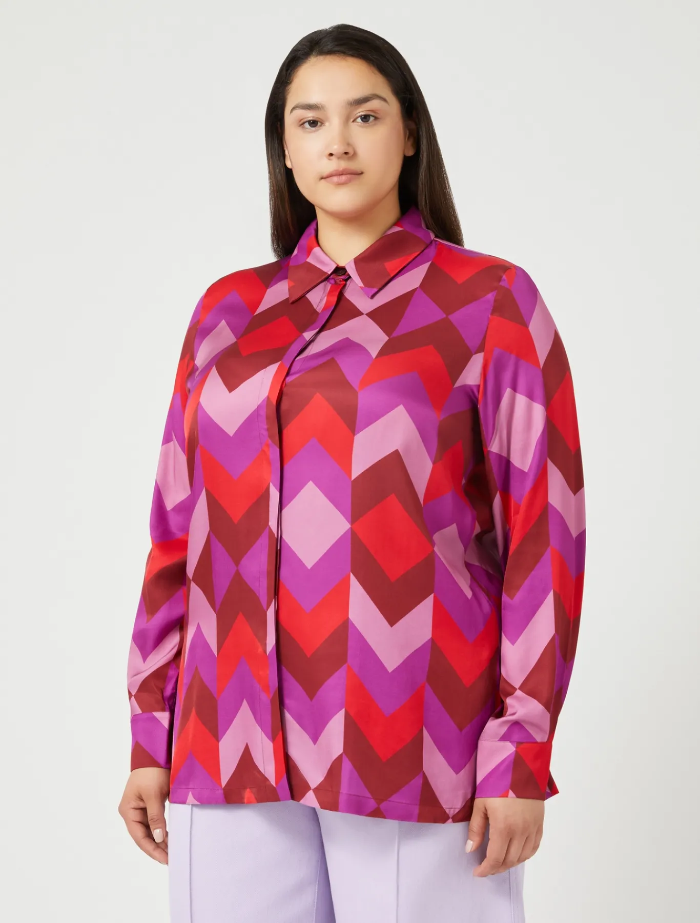 Marina Rinaldi Camicie & Bluse | Camicie & Bluse*Camicia in twill stampato MULTICOLOR
