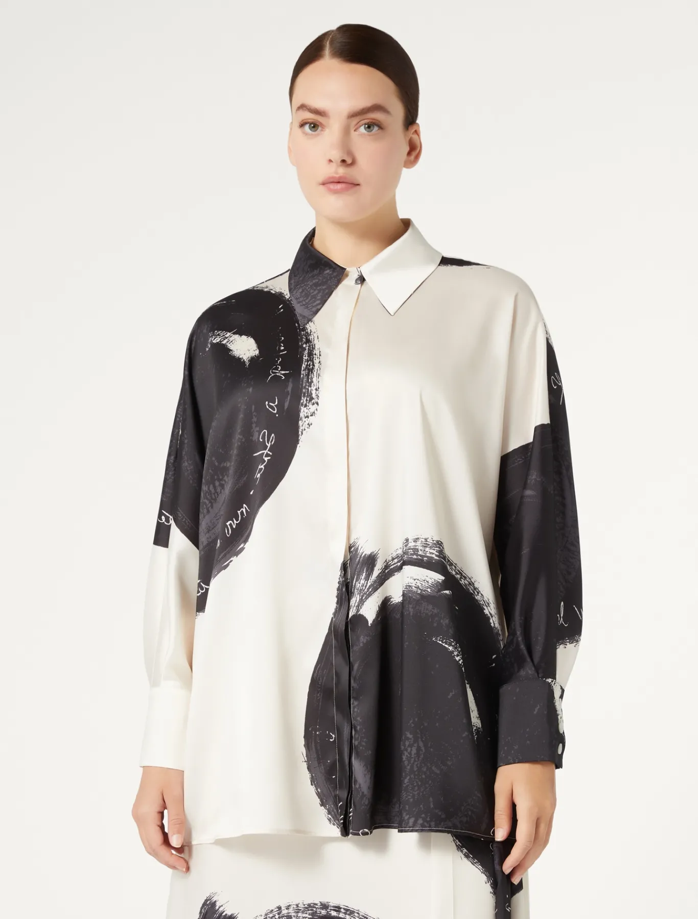 Marina Rinaldi Camicie & Bluse | Camicie & Bluse*Camicia in twill stampato BIANCOAVORIO