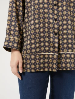 Marina Rinaldi Camicie & Bluse | Camicie & Bluse*Camicia in twill stampato BLUNOTTE