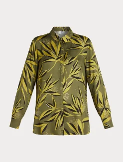 Marina Rinaldi Camicie & Bluse | Camicie & Bluse*Camicia in twill stampato VERDEMUSCHIO