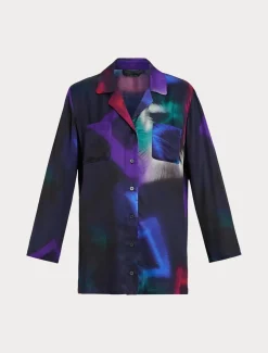 Marina Rinaldi Camicie & Bluse | Camicie & Bluse*Camicia in twill stampato NERO