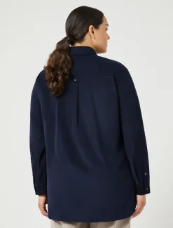 Marina Rinaldi Camicie & Bluse | Camicie & Bluse*Camicia in velluto BLU