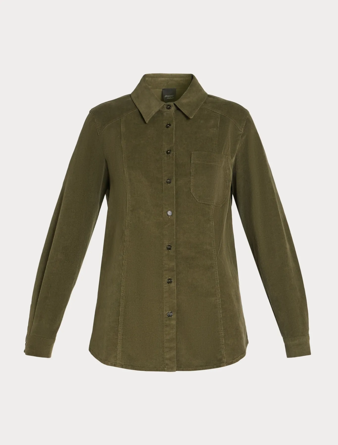 Marina Rinaldi Camicie & Bluse | Camicie & Bluse*Camicia in velluto di cotone VERDEKAKI