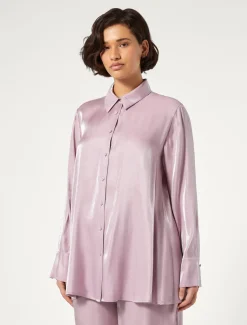 Marina Rinaldi Bluse | Selezione Elegante*Camicia in viscosa ROSA