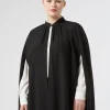 Marina Rinaldi Giacche | Cappotti & Trench*Cappa in crêpe envers satin NERO