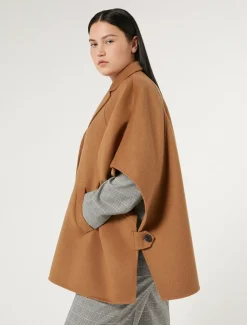 Marina Rinaldi Cappotti & Trench | Cappotti & Trench*Cappa in double di lana BISCOTTO
