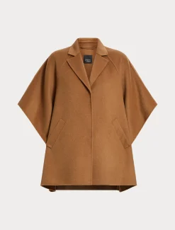 Marina Rinaldi Cappotti & Trench | Cappotti & Trench*Cappa in double di lana BISCOTTO