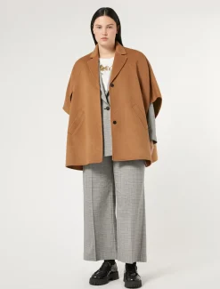 Marina Rinaldi Cappotti & Trench | Cappotti & Trench*Cappa in double di lana BISCOTTO