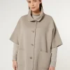 Marina Rinaldi Cappotti & Trench | Cappotti & Trench*Cappa in double di misto lana TORTORA