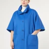 Marina Rinaldi Cappotti & Trench | Cappotti & Trench*Cappa in double di misto lana BLU